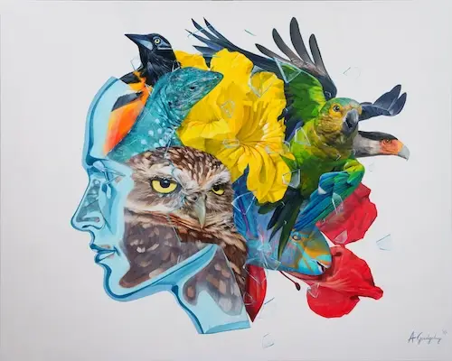 The Wild Will Not Be Silenced by Armando Goedgedrag