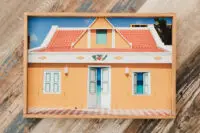 Open Doors Yellow House XL