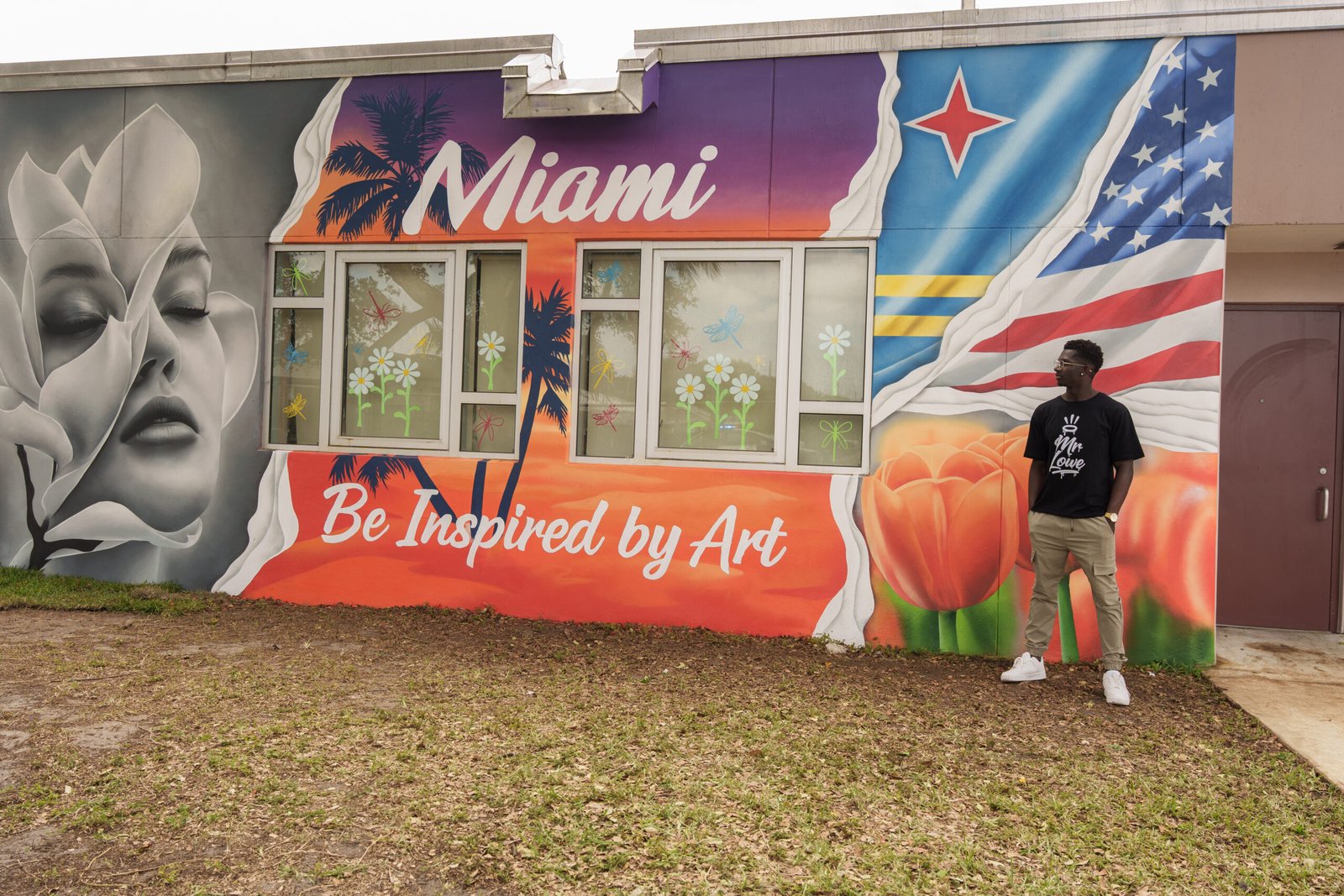 “Be Inspired by Art”: Rasheed’s First International Mural