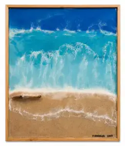 resin frame wood