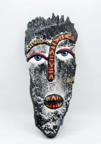 Driftwood black mask