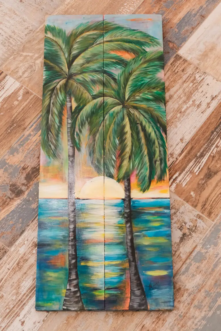 Atardecer by Ninfa Garcia, original art from Aruba