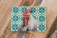 Tiled Rooster