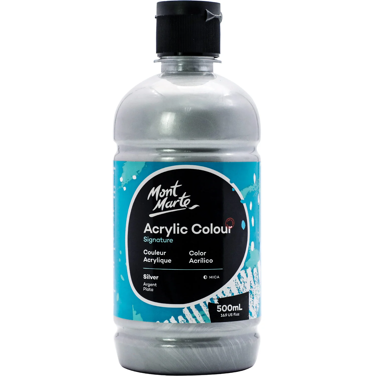 Acrylic Colour Signature - Silver