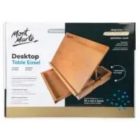 Desktop Table Easel Premium - Beech Wood