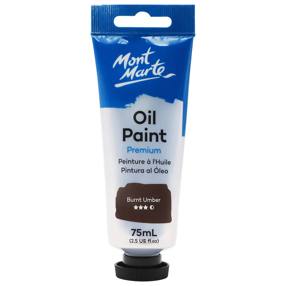 Oil Paint Premium - Burnt Umber