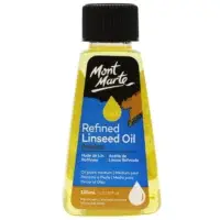 Refined Linseed Oil Premium 125ml (4.23oz)