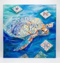 Azulejos Turtle