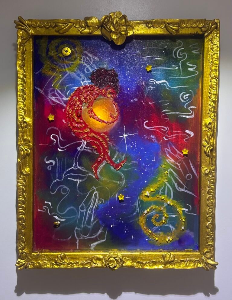 From me to me by Victoria Candelaria, original art from Aruba