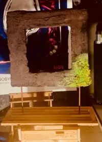 Graceful Square Sculpture