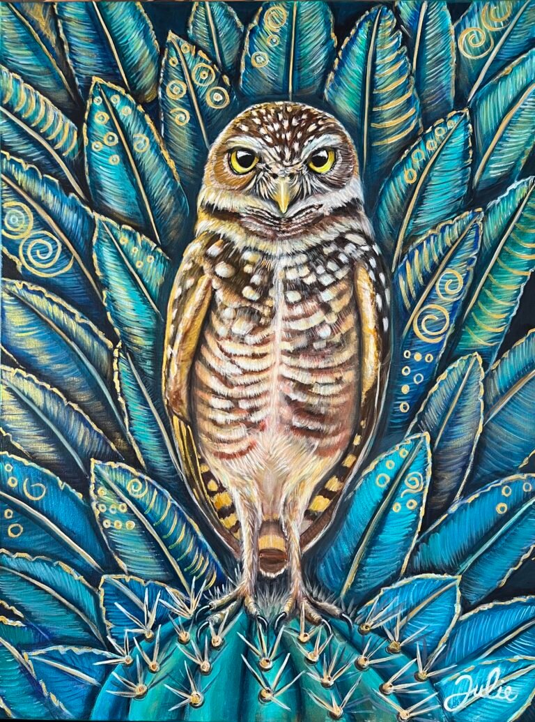painting - Rooted by Wisdom