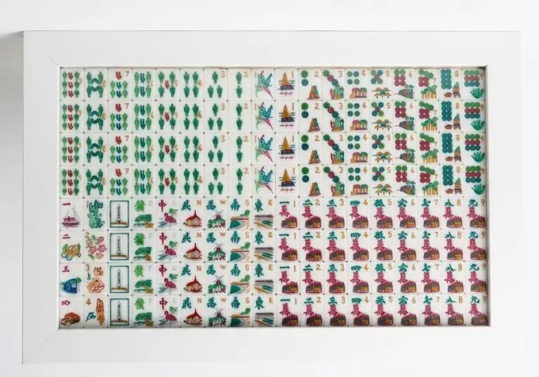 Mahjong Wanderlust – Aruba Theme by Karen Cheung, original art from Aruba