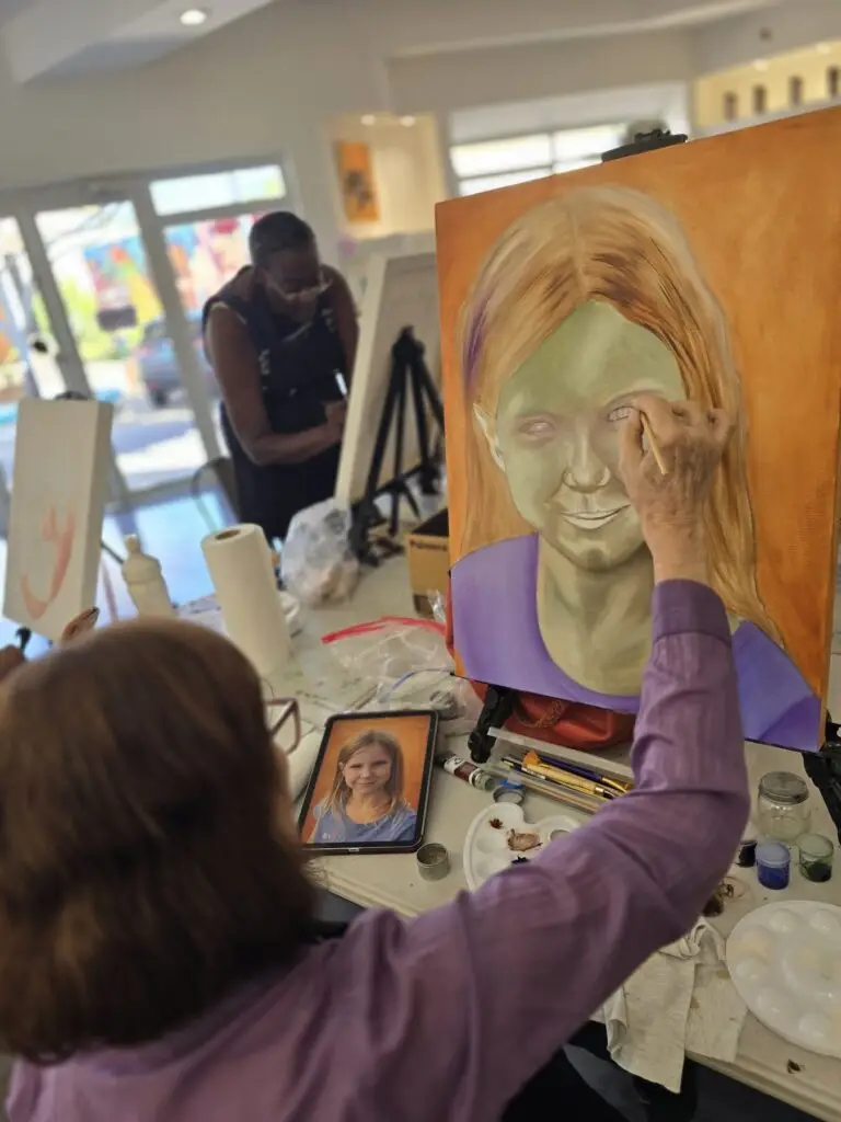 Portrait Painting with Peter van den Heuvel (new round)