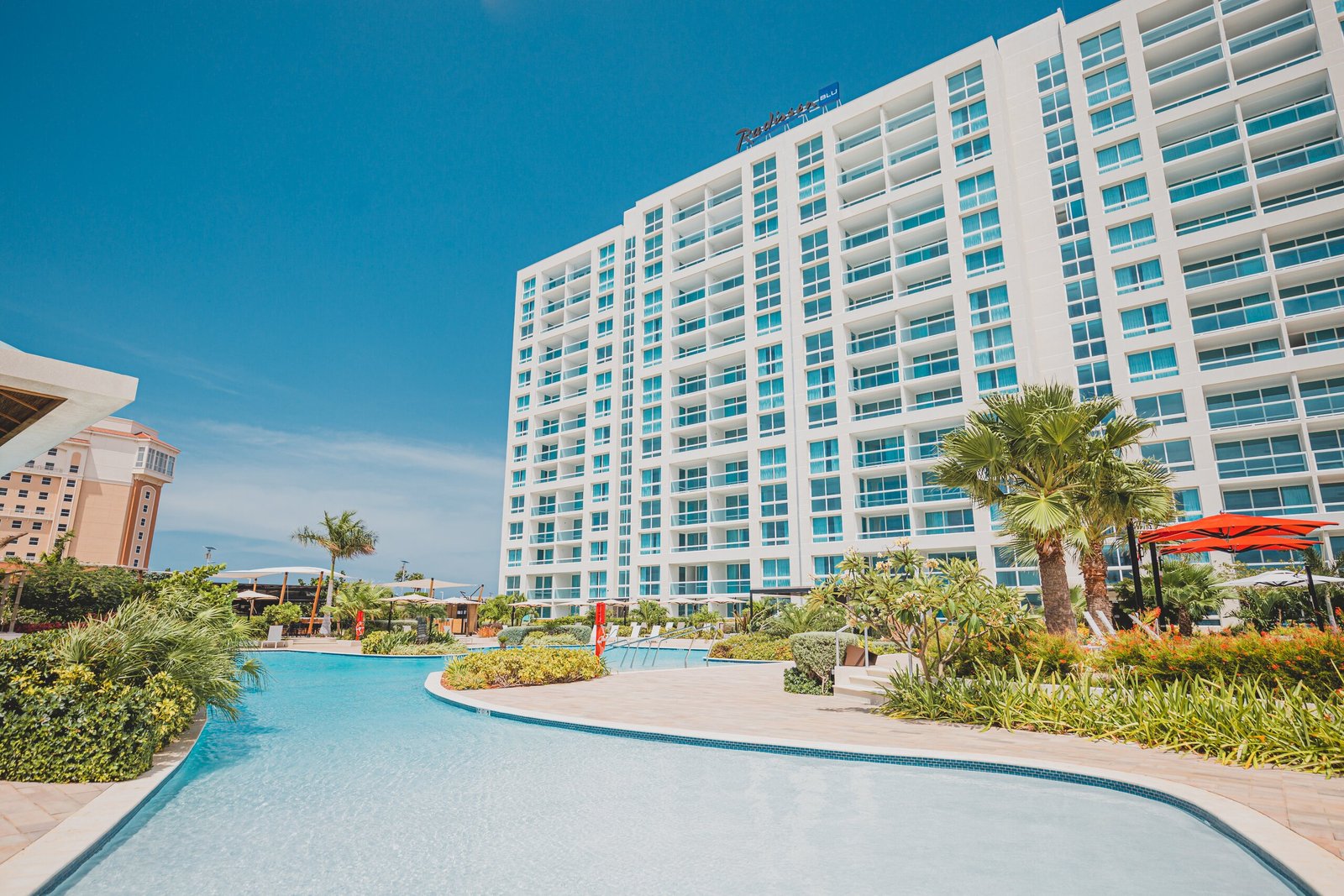 Radisson Blu Aruba hotel on Palm Beach