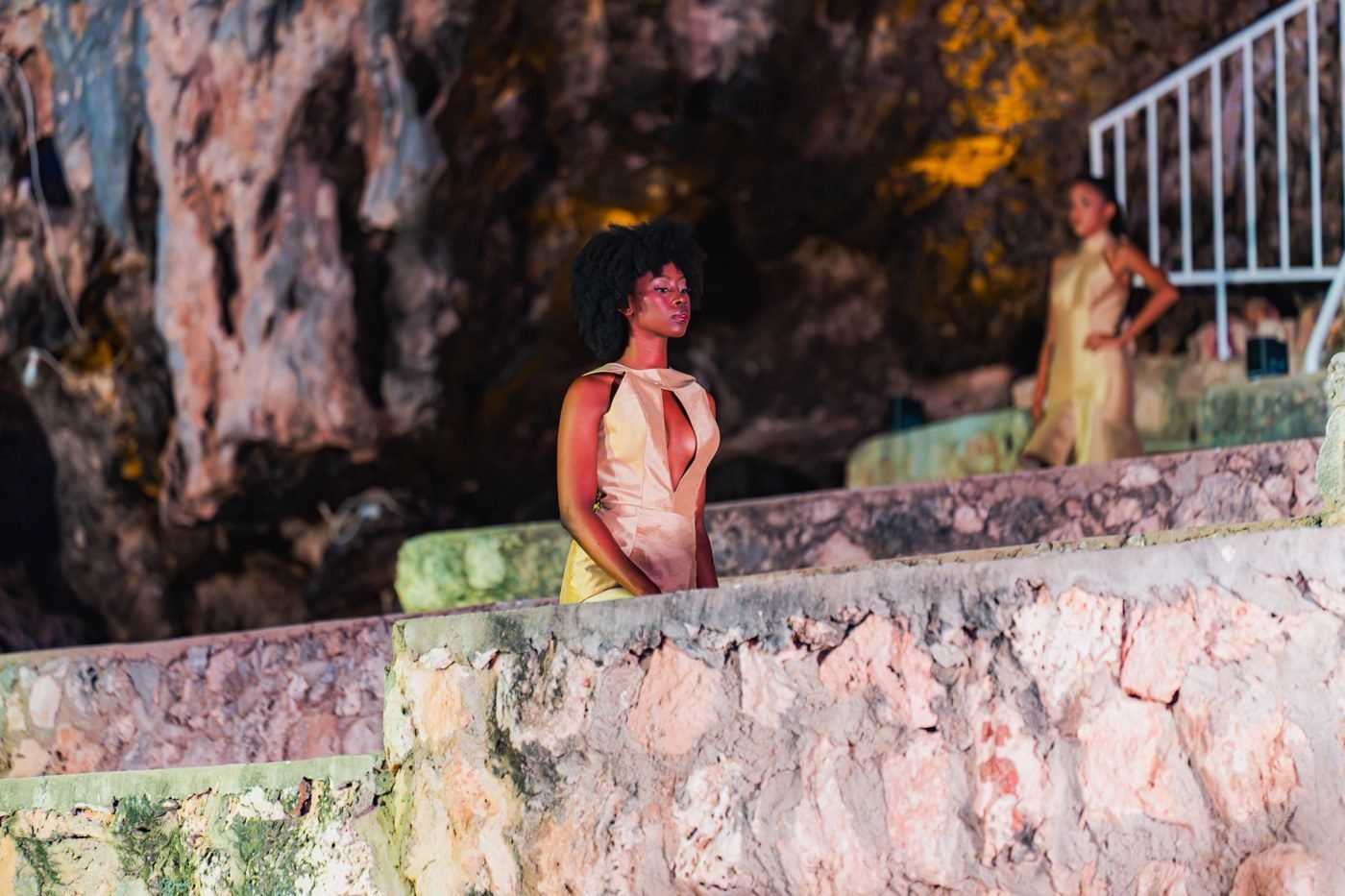 Models at Grot di Lourdes, Art Fashion 2026
