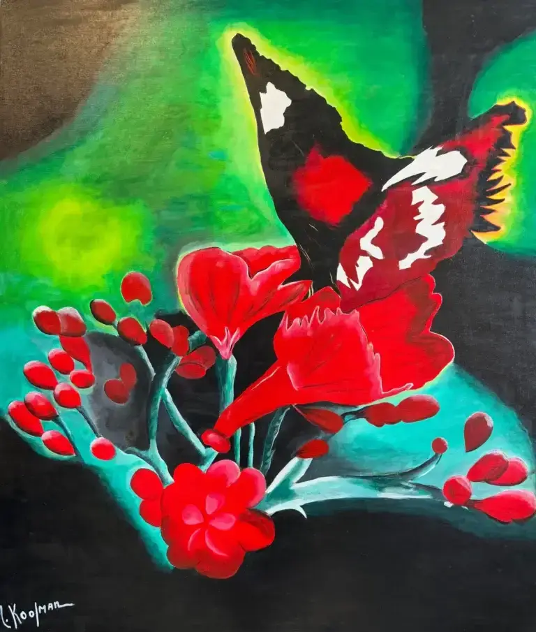 Happy Butterfly by Mirella Koolman