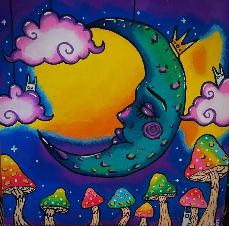 Blooming Moon by Angeline Every